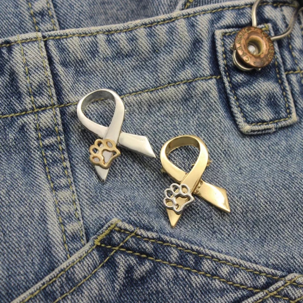 ✨🐾Animal Cruelty Awareness Ribbon Pin🐾✨ - Picture 1 of 4